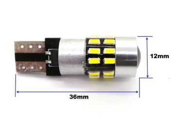 Светодиодная лампа W5W T10 12-24В CANBUS W10W W16W 330лм