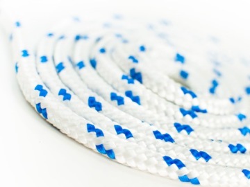 Полипропиленовый канат Плетеный парусный канат универсальный белый 3 мм 50 м