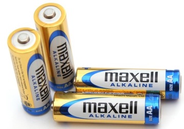 Щелочные батарейки MAXELL ALKALINE AA LR6 4шт x2