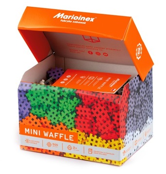 MARIOINEX Polskie Klocki Mini Waffle Wafle 500 el.