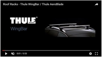 Крепление балки Thule WINGBAR Fiat PANDA 3 III 11-