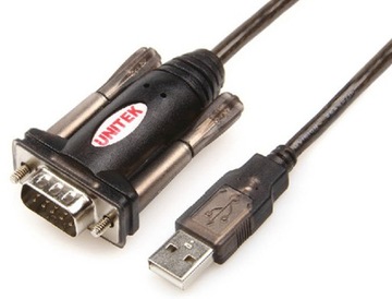 USB-адаптер RS-232 COM Unitek Prolific DB9F DB25M