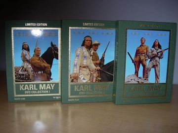 Karol May WINNETOU wersja kolekcjonerska ! 3 boxy