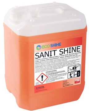 SANIT SHINE 5L - Pianka czyszcząco-odkamieniająca