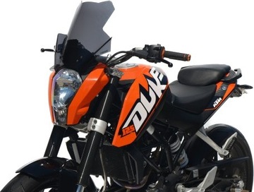 LOSTER szyba turystyczna naked KTM DUKE 125 11-16