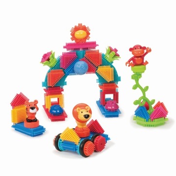 Klocki Jeżyki Dżungla 54 el. B.TOYS 2+