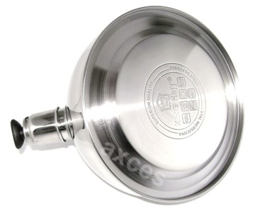 фото ориг. №5, 2 x kettle steel whistle kinghoff 1, 8 lit inductions gas