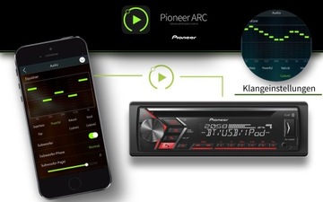 PIONEER DEH-S4000BT FLAC ANDROID USB BLUETOOTH CD