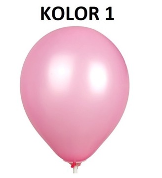 BALONY PASTELOWE 30CM 100 SZT ŚLUB WESELE 3xKOLOR