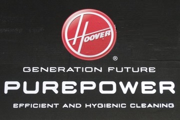 Вертикальный пылесос Hoover Pure Power с мешком, 350 Вт = 2300 Вт, МОЩНАЯ ТУРБОЩЕТКА