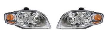 REFLEKTOR LAMPA PRZÓD AUDI A4 B7 2004-2008 KOMPLET