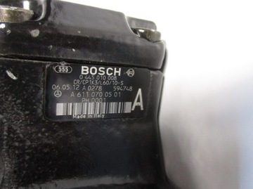 ČERPADLO VSTŘIKOVAČE MERCEDES A6110700501 NOVÁ ORIG.