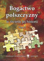 POLSZCZYZNA BOGACTWO POLSZCZYZNY TOM 2 HISTORIA