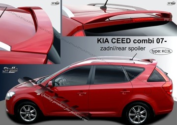 spoiler spojler do Kia Cee´d Ceed SW MK1 09/2007--