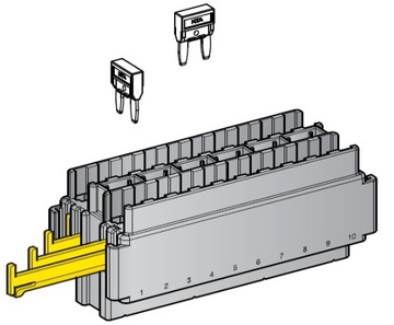 МОДУЛЬ РОЗЕТОЧНОЙ КОРОБКИ 20xMINI MINIVAL MTA 0101460