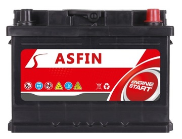 Akumulator ASFIN 12V 80Ah 730A (EN) P+