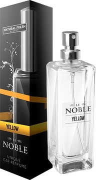 Natural Fresh NOBLE Car Perfume 50ml Zapach Yellow