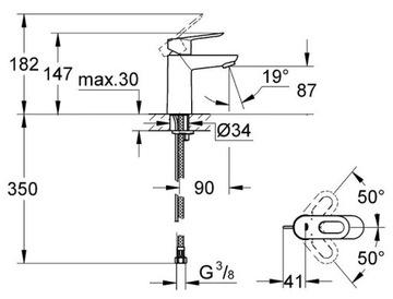 РАКОВИНА RAINFLOWER ДУШ GROHE