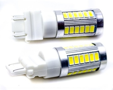 Żarówka LED P27/7W T25 3157 CanBus z Soczewką Ultr