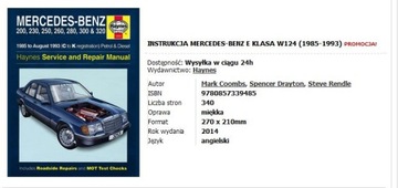 Техническое обслуживание бензинового карбюратора Mercedes-Benz W124 серии 2.0 (102.922)