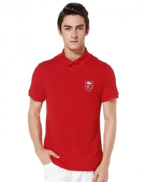 KOSZULKA POLO MĘSKA LACOSTE PH1763 CZERWONA M