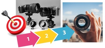 Адаптер Rollei для Canon EOS EF QBM наводит резкость по всему диапазону