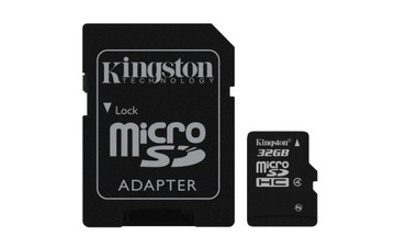 КАРТА KINGSTON MICRO SD 32 ГБ cl10 UHS + SD-READER