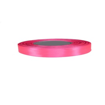 Tasiemka satynowa 6mm 32m PINK 8039 wstążka