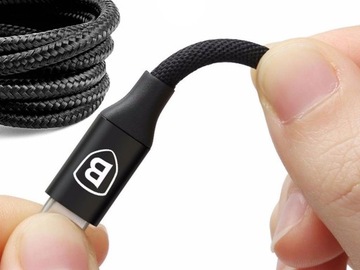 Кабель BASEUS KEVLAR ENHANCED 2A 2M USB TYPE C