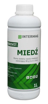 MIKROVIT MIEDŹ 1L miedzi miedziowy na glony oczko