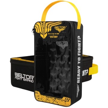 BELTOR СПАРРИНГ БОКСЕРСКИЕ ТРЕНИРОВОЧНЫЕ ПЕРЧАТКИ PRO-FIGHT КРАСНЫЕ 16 УНЦИЙ