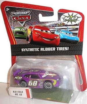 N2O COLA # 68 Auta Cars 1:55 Disney Mattel