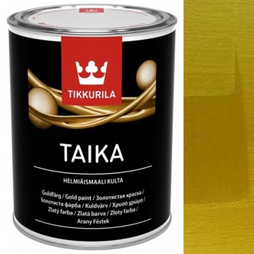 TIKKURILA Taika Pearl FARBA PERŁOWA 0,9L złoto