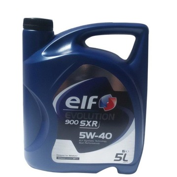 OLEJ ELF EVOLUTION 900 SXR 5W40 5L FILTRY