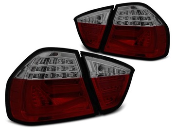 Фары задний BMW E90 Красный Black LED БАР светодиодные 05-08