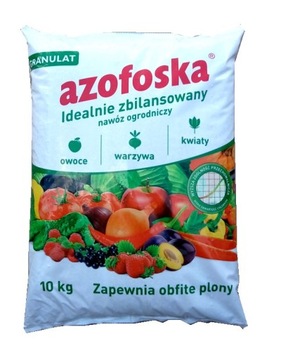 AZOFOSKA GRANULOWANA - 10 kg NAWÓZ UNIWERSALNY