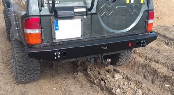 Nissan Patrol Y60 zderzak stalowy tył tylny RTECH