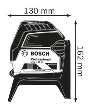 Многофункциональный лазер Bosch GCL 2-15 G 0601066J00