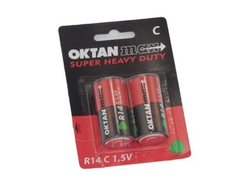 OKTAN MAX SUPER HEAVY DUTY BATERIA C R14 2szt