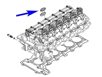 Пробка насоса вторичного воздуха BMW N52 N42 N46