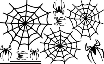 наклейки SPIDER WEBS Человек-Паук - УЗОРЫ ЦВЕТА