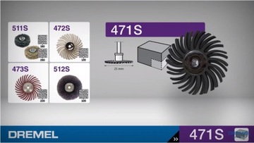 DREMEL 471S ТОЧНАЯ АБРАЗИВНАЯ ЩЕТКА P36