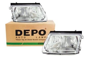 REFLEKTORY REFLEKTOR LAMPA VW PASSAT B5 H7+H4 P+L