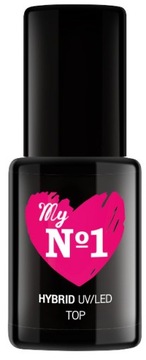 My No1 Top do hybryd HARD & SHINE NOWOŚĆ! 6ml