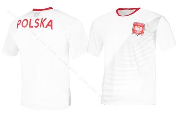 POLSKA - Sportowa koszulka kibica Polski tu r 134