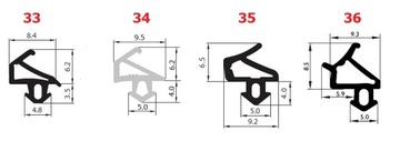 REHAU S-1387 Уплотнители окон