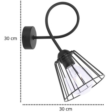 Металлический настенный светильник Loft Two Colors LED