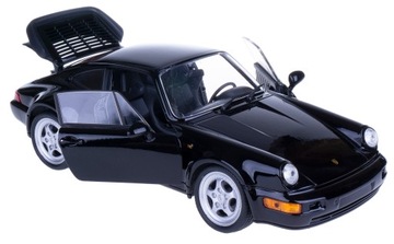 1974 PORSCHE 911 TURBO 3.0 MODEL WELLY 1:24 CZARNY