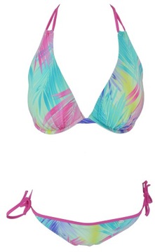 SLOGGI strój kąpielowy bikini palmy 38D 75D