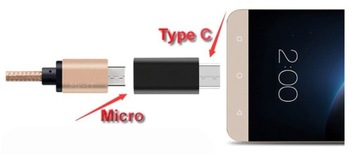 Телефонный адаптер Co2, адаптер Micro USB — USB-C 3.1 0004